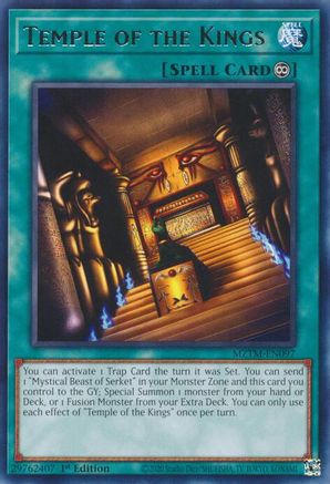 Temple of the Kings (MZTM-EN097) - Maze of the Master Rare 1st Edition