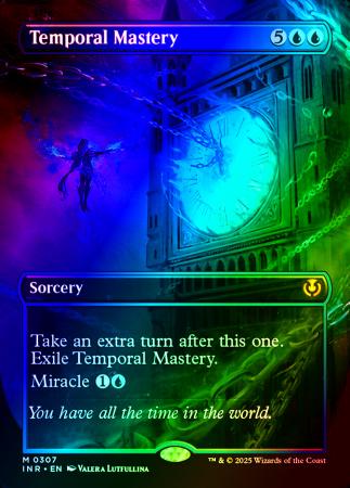 Temporal Mastery (Borderless) - 0307 - Foil