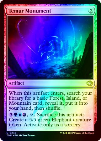 Temur Monument - 0248 - Foil