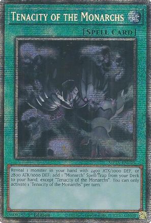 Tenacity of the Monarchs (MP25-EN025) - 2025 Mega-Pack Starlight Rare 1st Edition