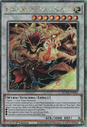 Tenyi Spirit - Mula Adhara (Quarter Century Secret Rare) (SUDA-EN042) - Supreme Darkness Quarter Century Secret Rare 1st Edition