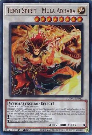 Tenyi Spirit - Mula Adhara (SUDA-EN042) - Supreme Darkness Ultra Rare 1st Edition