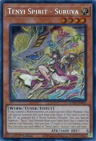 Tenyi Spirit - Suruya (SUDA-EN021) - Supreme Darkness Secret Rare 1st Edition