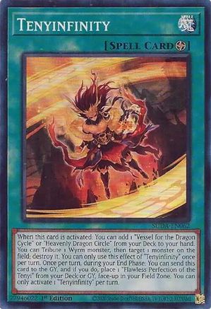 Tenyinfinity (SUDA-EN062) - Supreme Darkness Super Rare 1st Edition