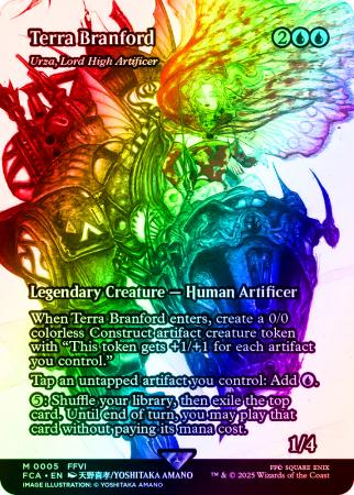 Terra Branford - Urza, Lord High Artificer (Showcase) - 0005 - Foil