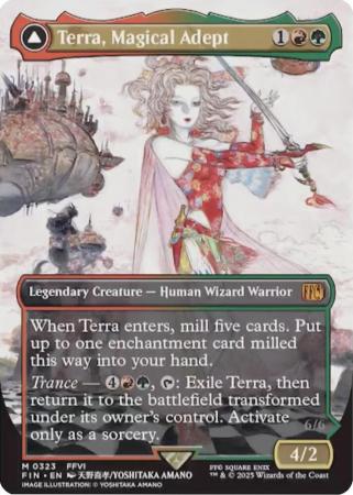 Terra, Magical Adept (Borderless) - 0323