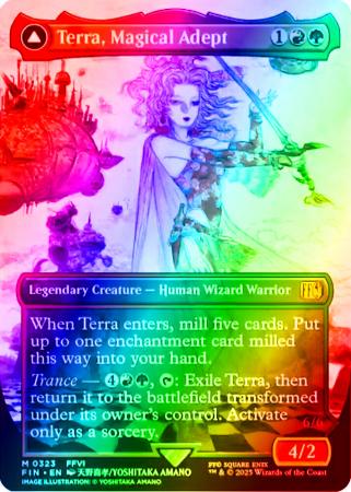 Terra, Magical Adept (Borderless) - 0323 - Foil