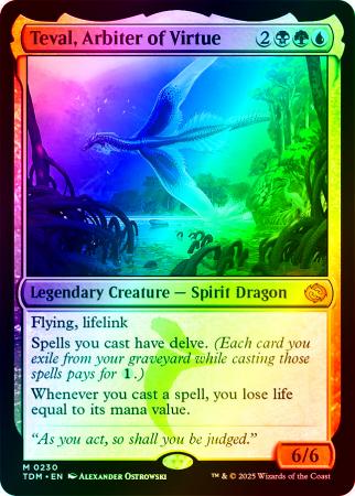 Teval, Arbiter of Virtue - 0230 - Foil