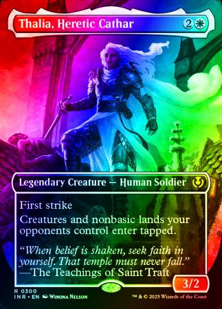 Thalia, Heretic Cathar (Borderless) - 0300 - Foil