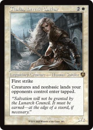 Thalia, Heretic Cathar (Retro Frame) - 0351