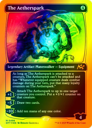 The Aetherspark (First-Place Foil) - 0496 - Foil