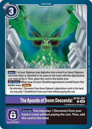 The Apostle of Doom Descends! - BT20-097 C - Common