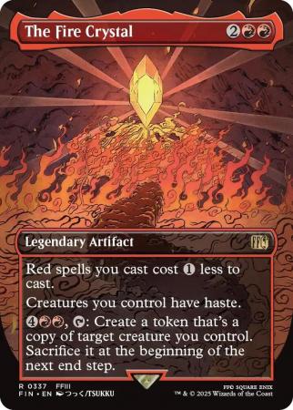 The Fire Crystal (Borderless) - 0337