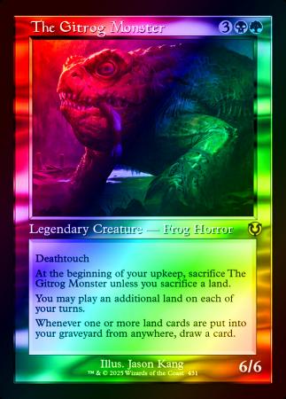 The Gitrog Monster (Retro Frame) - 0431 - Foil