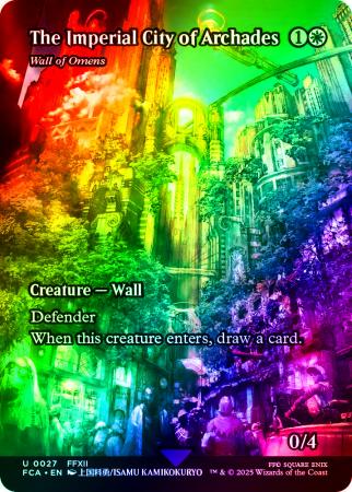 The Imperial City of Archades - Wall of Omens (Showcase) - 0027 - Foil