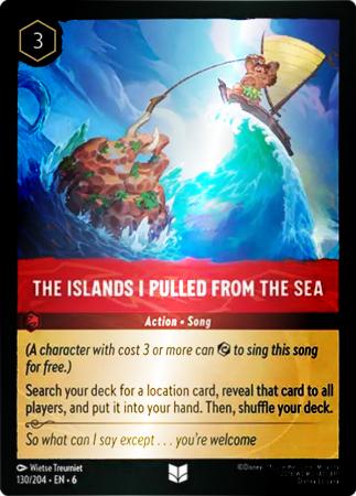 The Islands I Pulled From The Sea - 130/204 - Uncommon Cold Foil