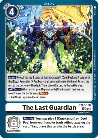 The Last Guardian - BT20-100 U - Uncommon