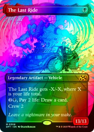 The Last Ride (Borderless) - 0308 - Foil