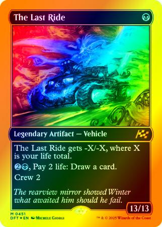 The Last Ride (First-Place Foil) - 0451 - Foil