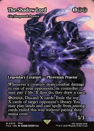 The Shadow Lord - Gix, Yawgmoth Praetor (Showcase) - 0035