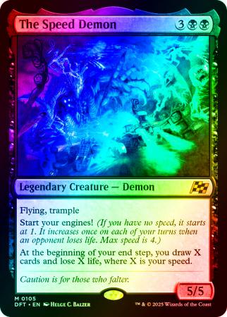 The Speed Demon - 0105 - Foil