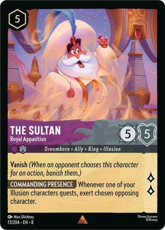 The Sultan - Royal Apparition - 073/204 - Rare