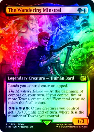 The Wandering Minstrel (Extended Art) - 0515 - Foil