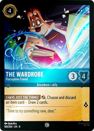 The Wardrobe - Perceptive Friend - 160/204 - Common Cold Foil