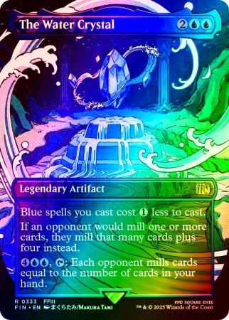 The Water Crystal (Borderless) - 0333 - Foil