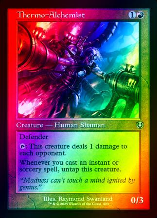 Thermo-Alchemist (Retro Frame) - 0403 - Foil