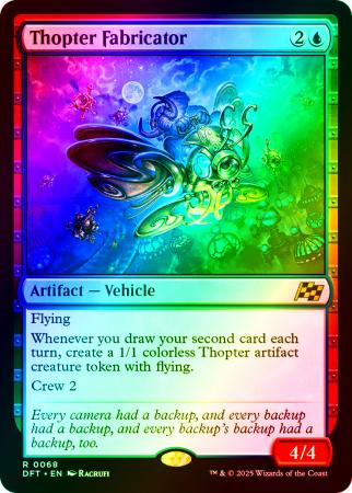 Thopter Fabricator - 0068 - Foil