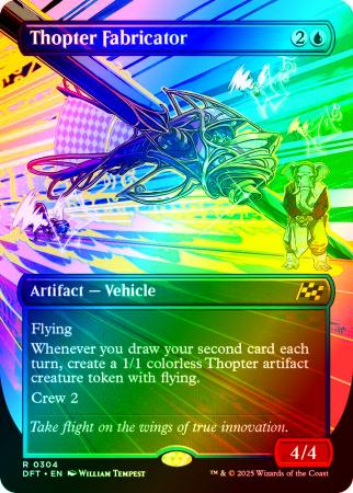 Thopter Fabricator (Borderless) - 0304 - Foil
