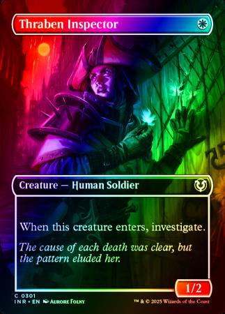 Thraben Inspector (Borderless) - 0301 - Foil