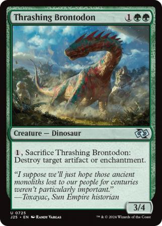 Thrashing Brontodon - 0725