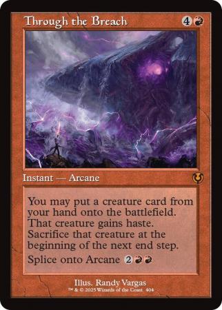 Through the Breach (Retro Frame) - 0404
