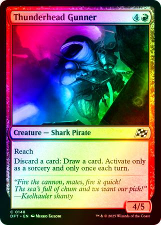 Thunderhead Gunner - 0148 - Foil