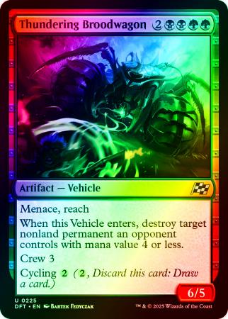 Thundering Broodwagon - 0225 - Foil