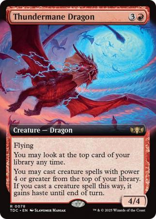 Thundermane Dragon (Extended Art) - 0078