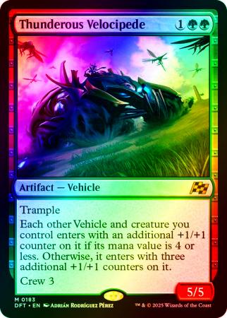 Thunderous Velocipede - 0183 - Foil