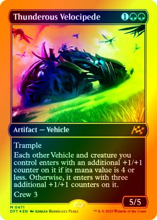 Thunderous Velocipede (First-Place Foil) - 0471 - Foil