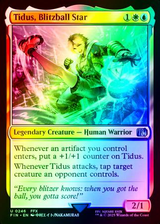 Tidus, Blitzball Star - 0246 - Foil