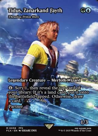 Tidus, Zanarkand Fayth - Thrasios, Triton Hero (Showcase) - 0058