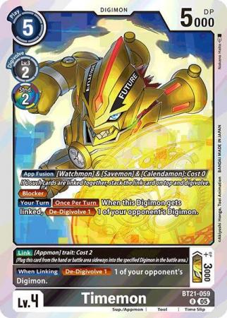 Timemon - BT21-059 R - Rare