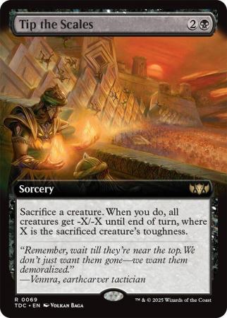 Tip the Scales (Extended Art) - 0069