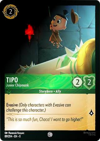Tipo - Junior Chipmunk - 089/204 - Common Cold Foil