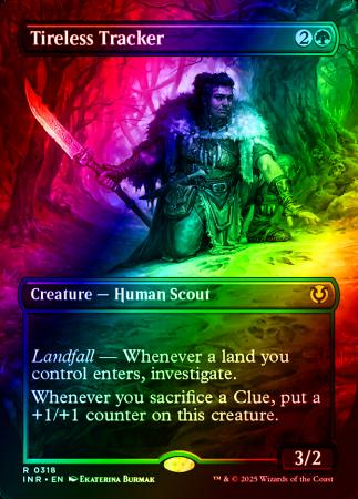 Tireless Tracker (Borderless) - 0318 - Foil
