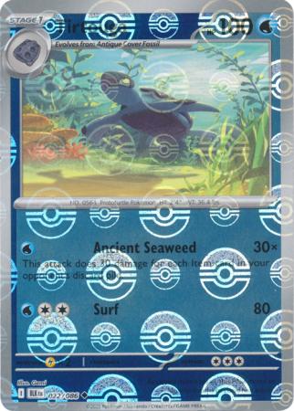 Tirtouga (Poke Ball Pattern) - 025/086 - Uncommon Reverse Holo
