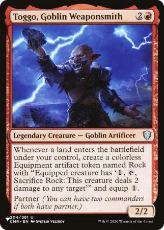 Toggo, Goblin Weaponsmith - 204