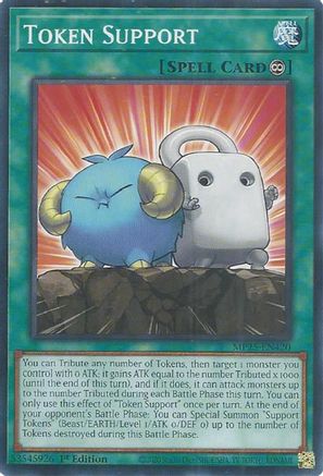 Token Support (MP25-EN420) - 2025 Mega-Pack Common / Short Print 1st Edition