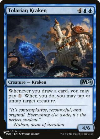 Tolarian Kraken - 080